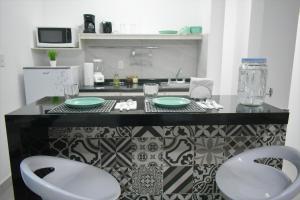 Kuchyň nebo kuchyňský kout v ubytování G - Céntrico Loft Privado - Alegría Housing