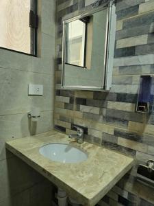 Koupelna v ubytování Hospedaje Bustamante 3155