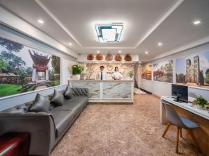Posezení v ubytování Hanoi HM Boutique Hotel