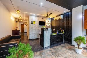 TV a/nebo společenská místnost v ubytování Hotel Admire Inn Sector 104