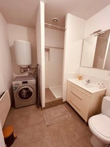 Koupelna v ubytování Albuconis 2 Appartement 1 chambre