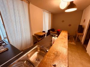 Posezení v ubytování Albuconis 2 Appartement 1 chambre