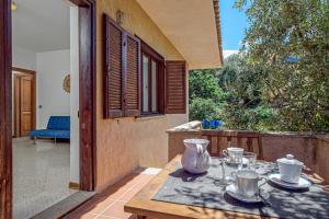 Balkón nebo terasa v ubytování Quadrilocale Via D'annunzio