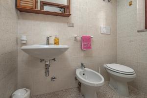 Koupelna v ubytování Quadrilocale Via D'annunzio