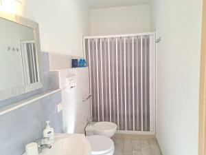 A bathroom at Superior Apartment le Case del Sole Licata