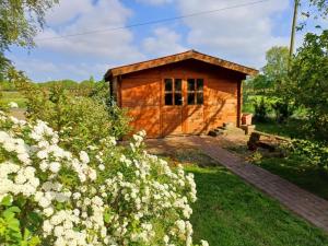 Zahrada ubytování NEU! Ferienwohnung LandBlick in Nordseenähe