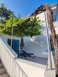 Balkón nebo terasa v ubytování GaLa Apartments Zaostrog