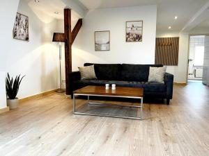 Posezení v ubytování 3-Zimmerwohnung, 2 Bäder, Büsum (4km), Nordsee