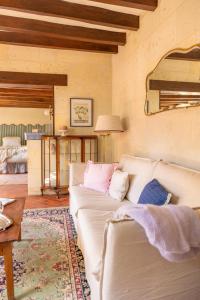 Χώρος καθιστικού στο Manoir saint Eusèbe