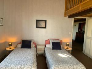 Ένα ή περισσότερα κρεβάτια σε δωμάτιο στο Villa Sainte BARBE