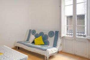 Χώρος καθιστικού στο Cozy Apartment Blanes