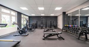 Fitness centrum a/nebo fitness zařízení v ubytování PLAZA INN Karlsruhe Nord