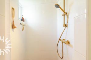 Koupelna v ubytování The Little Ranch + 34 fotografií