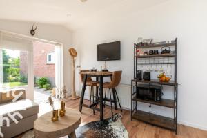 TV a/nebo společenská místnost v ubytování The Little Ranch