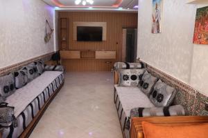 Posezení v ubytování Bacha home