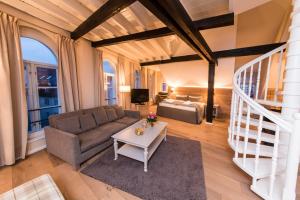 Posezení v ubytování TOP CityLine Klassik Altstadt Hotel Lübeck