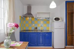 Kuchyň nebo kuchyňský kout v ubytování Apartamento Villa Mayo A