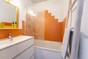 Bagno di Appartement au pied des dunes avec vue