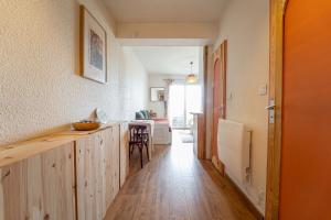 Cucina o angolo cottura di Appartement au pied des dunes avec vue