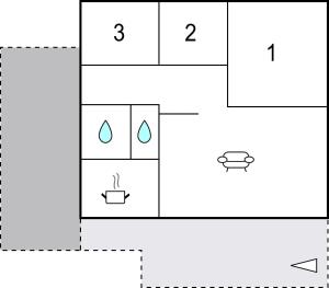 a block diagram of a periodic table with the number of electrons at Awesome Home In Sandvoll in Sandvoll