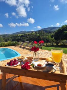 Πισίνα στο ή κοντά στο Pousada Império de Minas