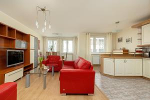 Η κουζίνα ή μικρή κουζίνα στο Gieldowa by Solarento