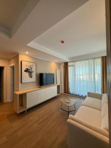 Et tv og/eller underholdning på Maribela Apartments