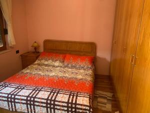 Katil atau katil-katil dalam bilik di City view apartment Pogradec