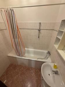Kúpeľňa v ubytovaní Apartmány Topolová 909B velký