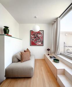 Posezení v ubytování Lazzru Suites