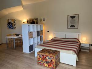 Giường trong phòng chung tại Villa Maria Apartments +75 ảnh