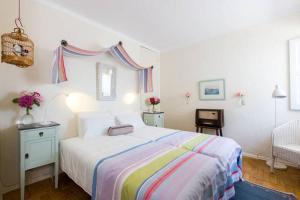 En eller flere senge i et værelse på Castle holidays - Casa Maria d bidos