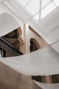 a view of a staircase in a building at Marrakech Villa with Private Pool & Family-Friendly in Marrakesh