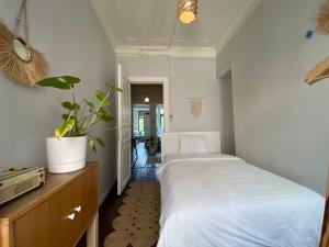 Giường trong phòng chung tại Balat Butik Hotel