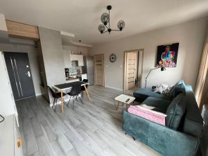 Posezení v ubytování Apartament Złota 15