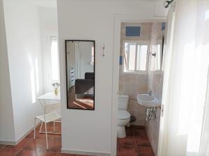 Koupelna v ubytování Casa Maria