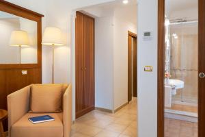 Koupelna v ubytování Hotel Villa Schuler