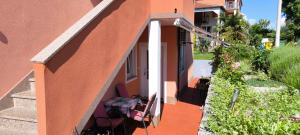 Zahrada ubytování Apartments Davor