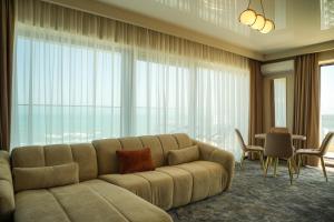 Hotel Building Stefan Resort II的休息区