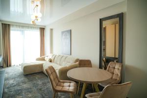 Hotel Building Stefan Resort II的休息区