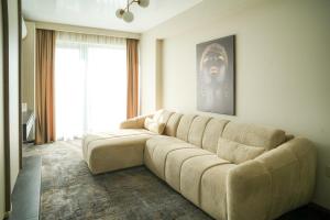 Hotel Building Stefan Resort II的休息区