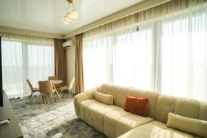 Hotel Building Stefan Resort II的休息区