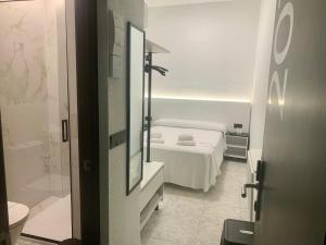 Koupelna v ubytování Hotel DL Urban