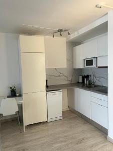 Kuchyň nebo kuchyňský kout v ubytování apartmant Adrian Vista Taurito