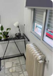 Χώρος καθιστικού στο Habitacion valdemoro