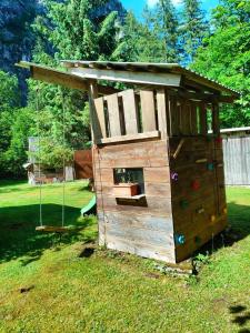 A garden outside Haus Waldbach
