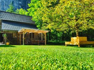 A garden outside Haus Waldbach