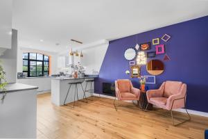 Kuchyň nebo kuchyňský kout v ubytování Dusk House