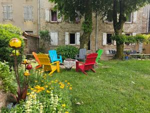 Zahrada ubytování Bastide du Thoré