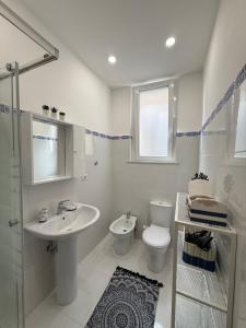 Koupelna v ubytování Casa Nerina